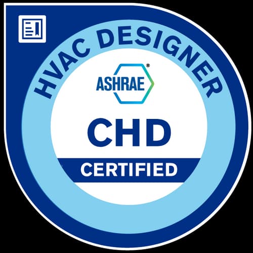 شهادة محترف تصميم أنظمة التكييف CHD وأثرها على جودة التصميم و التنفيذ